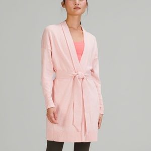 Lululemon Cotton-Cashmere Knit Wrap